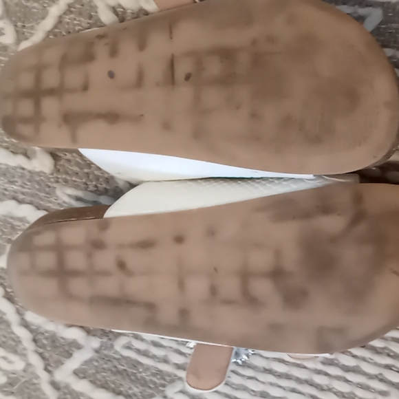 STEVEN WHITE SLIDES / SANDALS SIZE 7 - Picture 5 of 8
